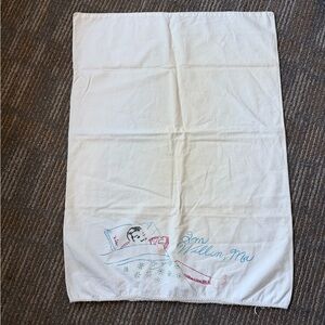 Vintage cheeky pillowcase